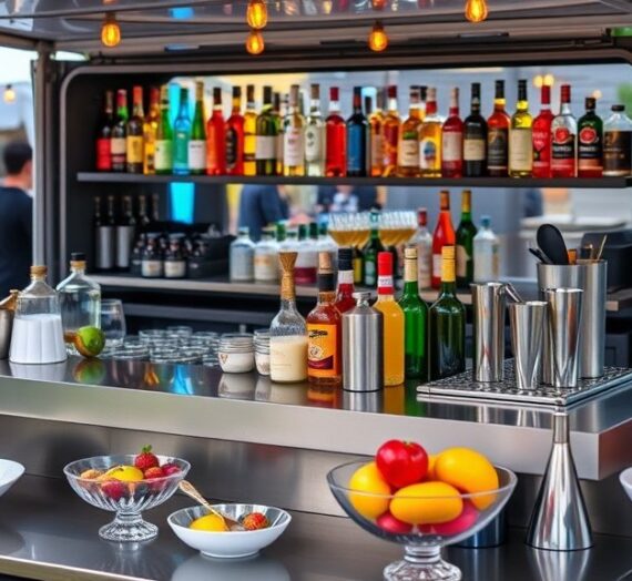 Maak je feest onvergetelijk met een cocktailbar op locatie
